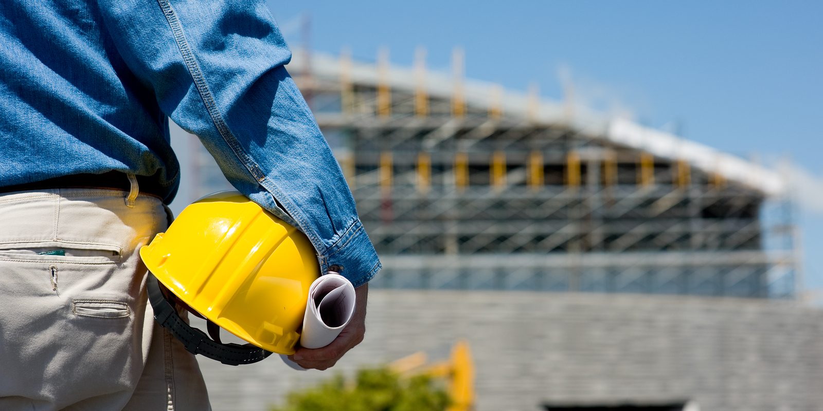 Construction Worker at Site